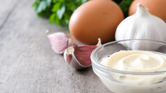 Rachel’s Aioli (fresh garlic extra virgin olive oil mayonnaise)