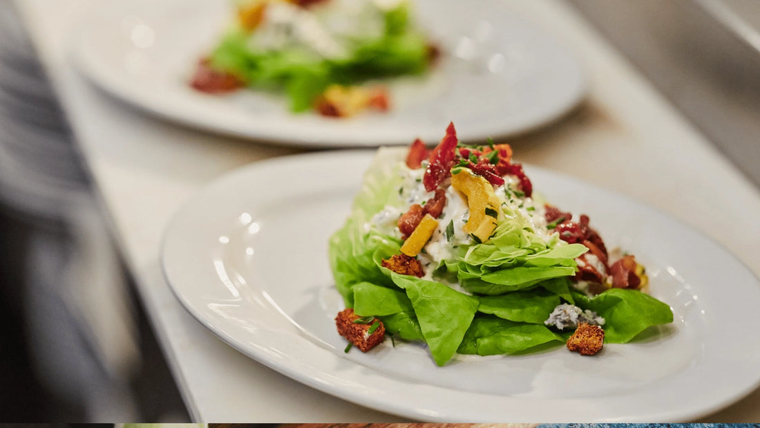 Butter Lettuce and Papaya Salad with Avocado Cumin Lime Vinaigrette