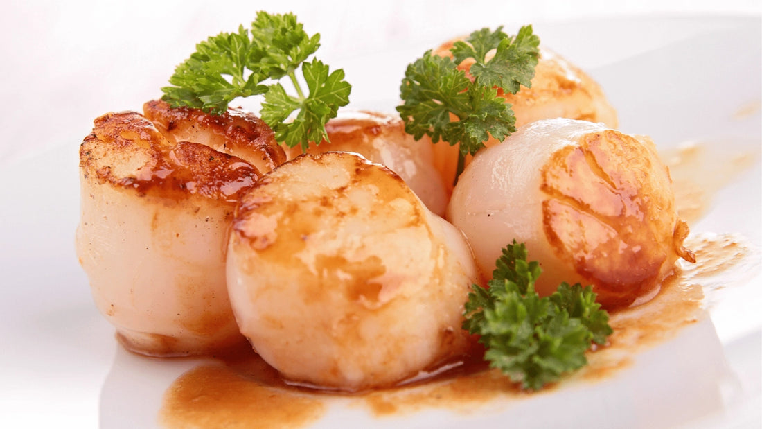 Orange Grilled Shrimp or Scallops