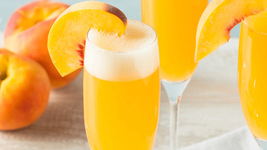 Peach White Balsamic Bellini