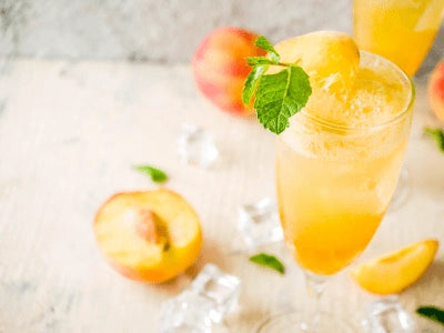 Peach White Balsamic Bellini