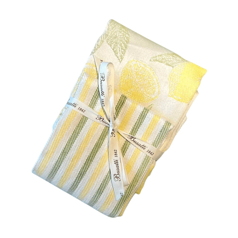 Busatti Limoncello Kitchen Towel Set