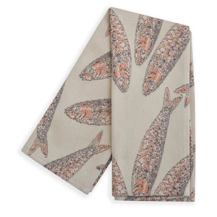 Busatti Sardine Kitchen Towel