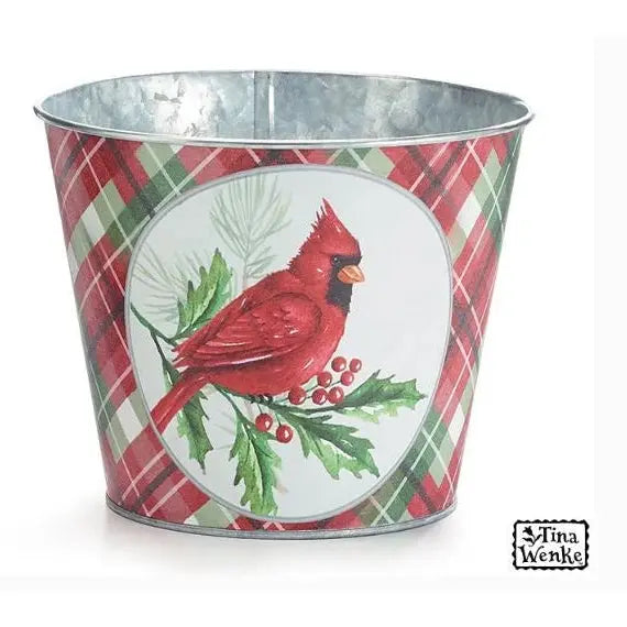 Christmas Cardinal Gift Tin