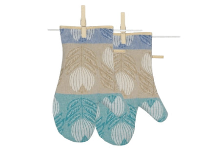 Moutet Tissage Oven Mitts Set of Two