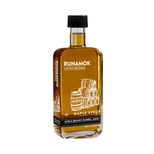 Runamok Apple Brandy Barrel-Aged Organic Maple Syrup