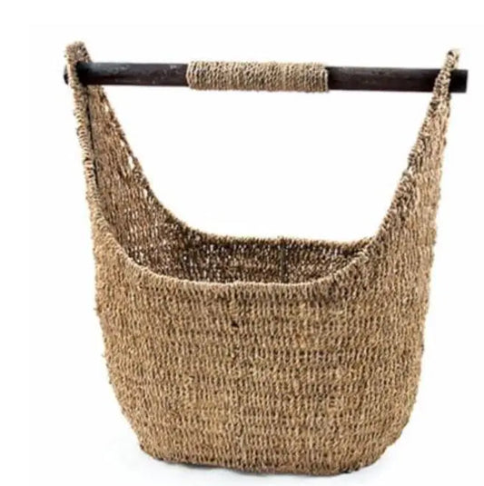 Oval Seagrass Tote - Small