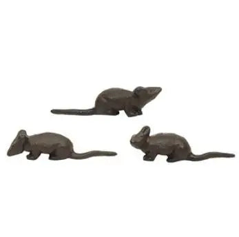 Cast Iron Mice Set/3