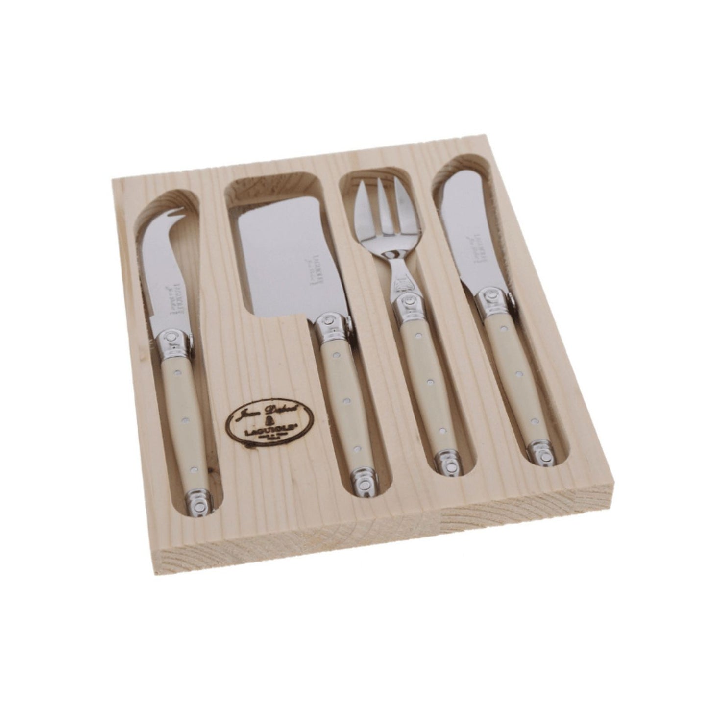 Jean Dubost Laguiole Mini 4 Piece Cheese Set