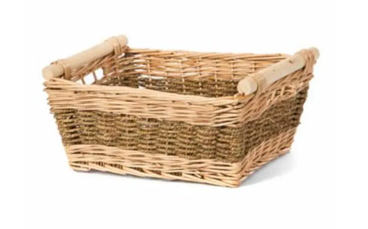 Rectangular Willow/Seagrass Bin